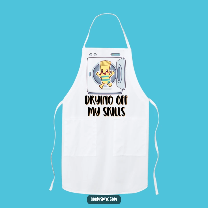 Funny Sock's Kitchen Escape Apron: Chef Humor for Laundry Lovers