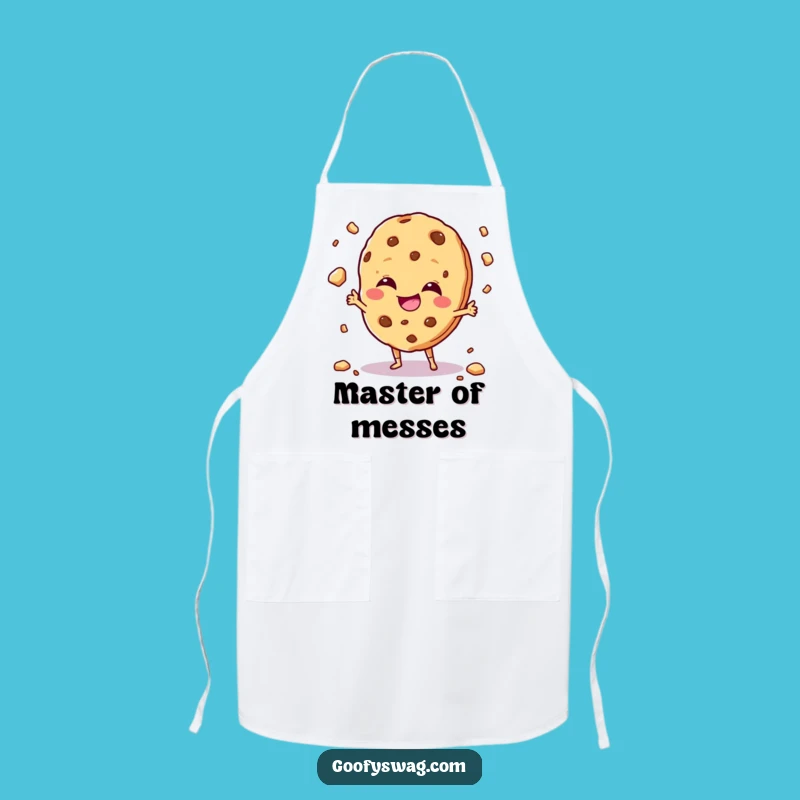Funny Giggling Cookie Apron: Bake with Playful Mischief