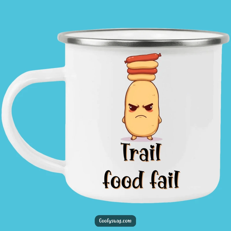 Funny Grumpy Potato Camping Mug - Fuel Your Adventures with Humor
