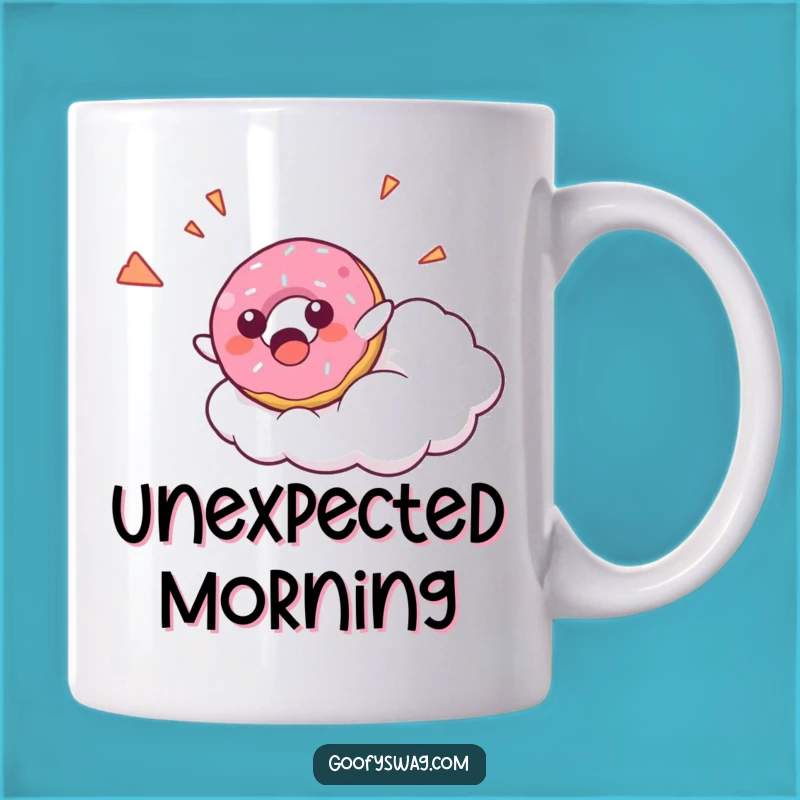 Funny Donut Falling Mug: A Hilarious and Surprising Gift for Sweet Unexpected Joy