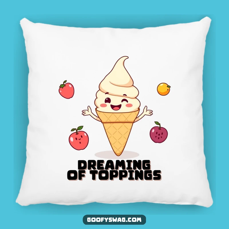 Funny Ice Cream Cone Pillow: Comfy Sweetness, Adorable Gift