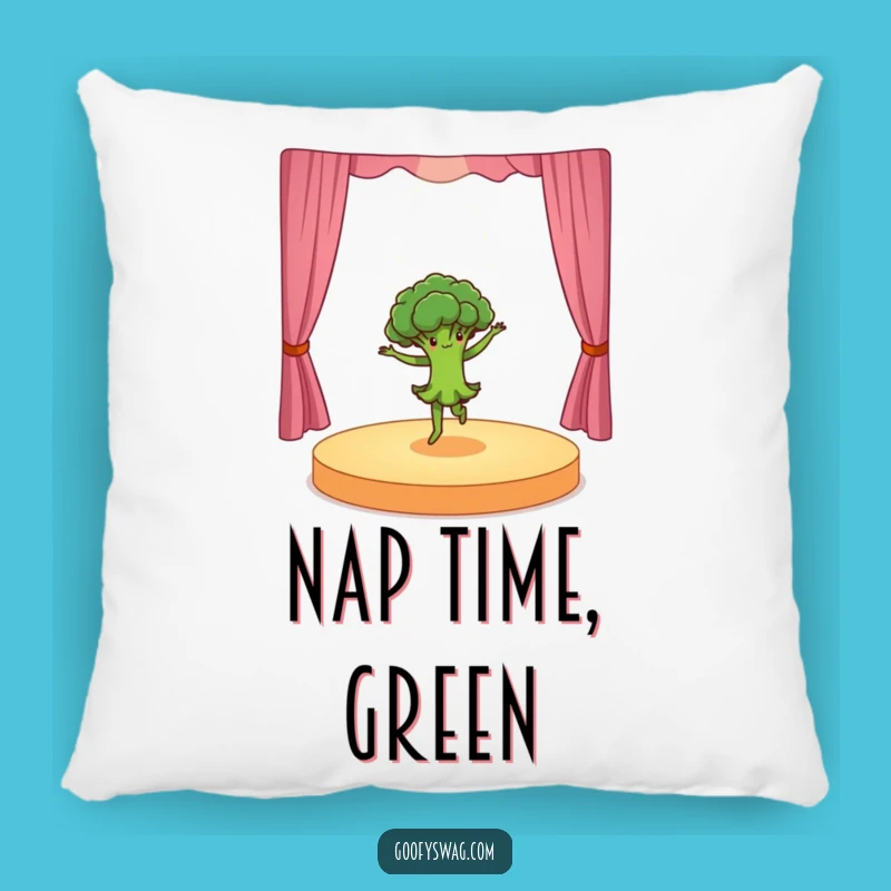 Funny Dancing Broccoli Pillow: Comfy Performance, Adorable Gift