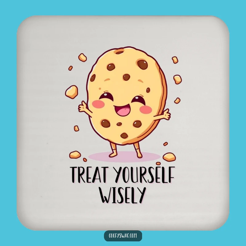 Funny Giggling Cookie Coasters: Protect Surfaces with Sweet Humor
