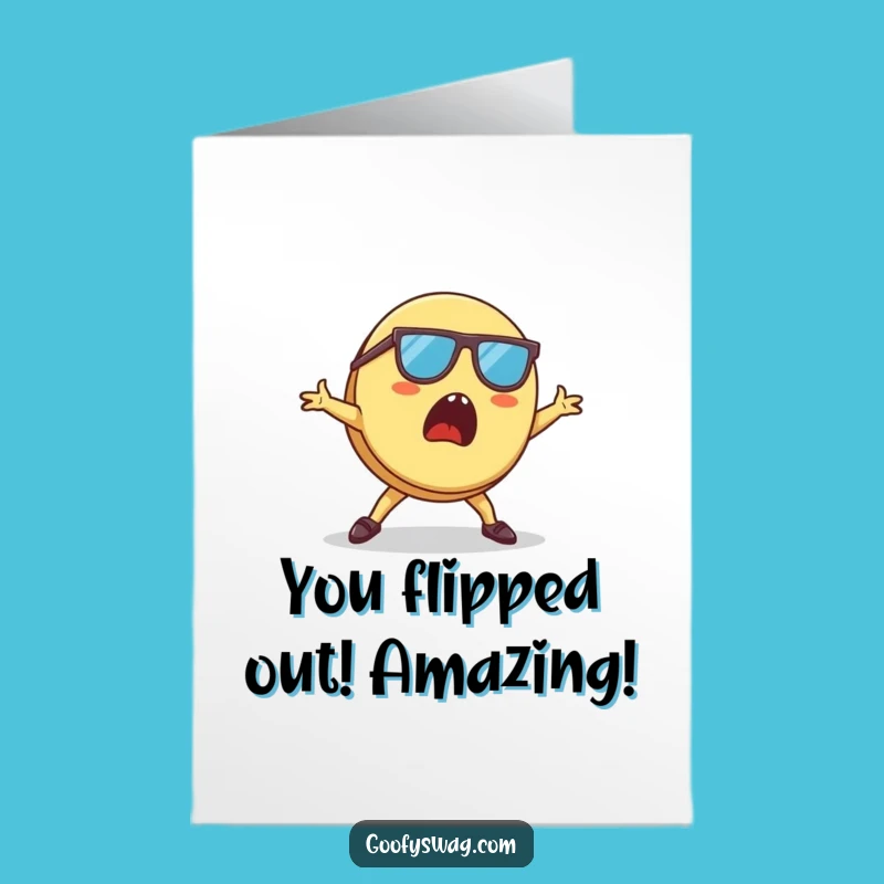 Hilarious Free Printable Pancake Congrats Card - Cool Moves Downloadable Greeting!