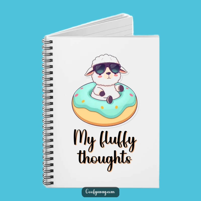Funny Sheep Notebook: Hilarious Lounger Journal for Your Relaxed Ideas