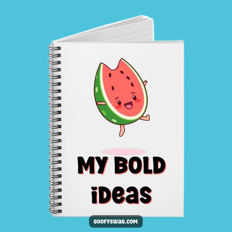 Funny Watermelon Backflip Notebook - Journal Your Joyful Moments