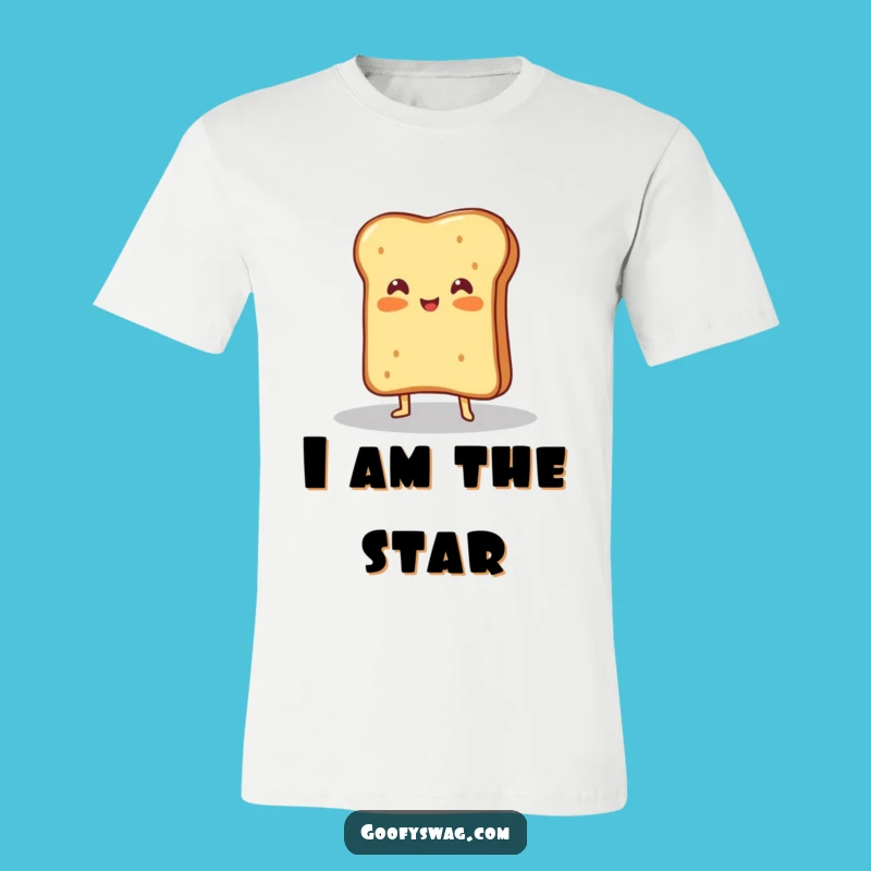 Funny Grilled Cheese Spotlight T-Shirt: Drama and Deliciousness!